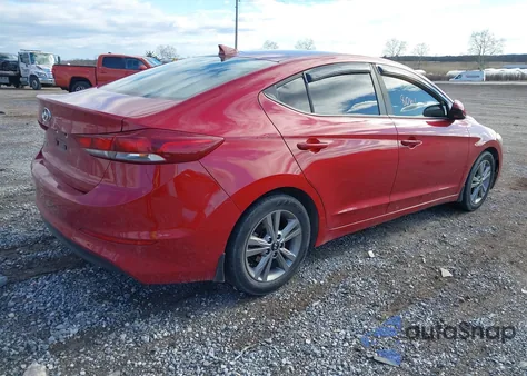 2018 Hyundai Elantra Value Edition из США, поврежденный, VIN KMHD84LF2JU472773